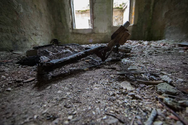 Abandoned Bunker. Inside a old Bunker