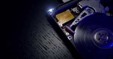 Hard disk 'i çeviriyor, yanıp sönüyor. Manyetik Depolama aygıtının kapatılması