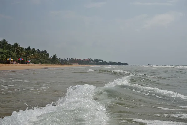 Morze, fale, plaża — Zdjęcie stockowe