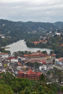 Sri Lanka, Kandy, şehir, çatılar