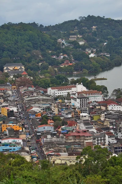 Sri Lanka , Kandy , city,roofs — Stock Photo, Image