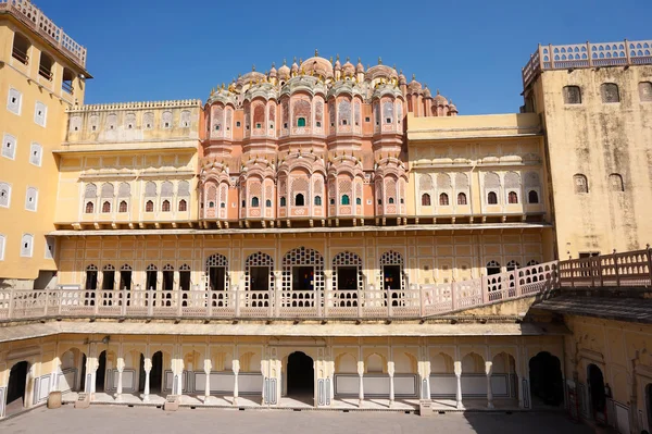 Jaipur, Rádžasthán, Indie, palác větrů — Stock fotografie