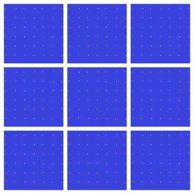 Kolaj sanatı farklı renk ve şekillerde çalışır 