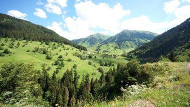 Motosiklet gezisi manzarası, manzaralı 