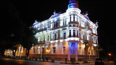 Türkiye 'nin doğusundan ve deniz kıyısından motosiklet turu manzarası 