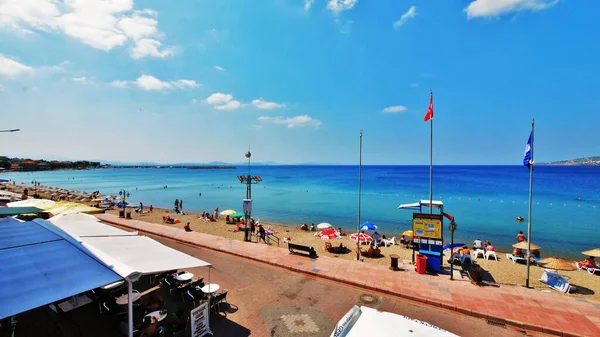 Ege Bölgesi Manzaraları Mimari Şehir Detayları — Stok fotoğraf