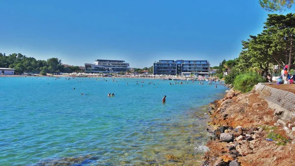 Aegean Seaside Views Beautiful Scenic Views Flowers Trees Landscapes — Stock Photo, Image