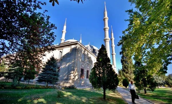 City Sea Views Panoramic Views Mosque Interior Exterior Views — Stock Photo, Image