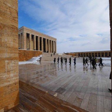 Ankara 'daki mozole ve Anadolu kentlerinin panoramik manzaraları 