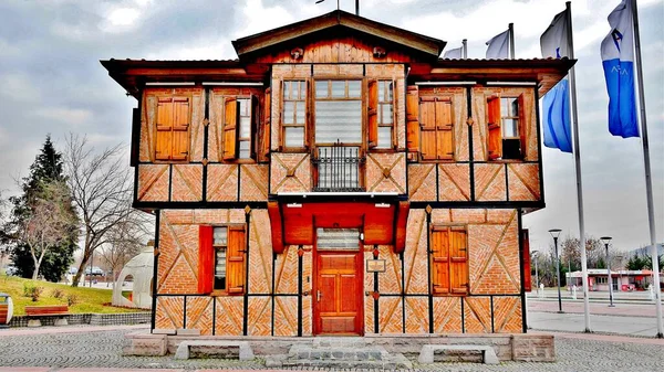 Stadtansichten Von Ankara Eislaufen Hohe Gebäude — Stockfoto