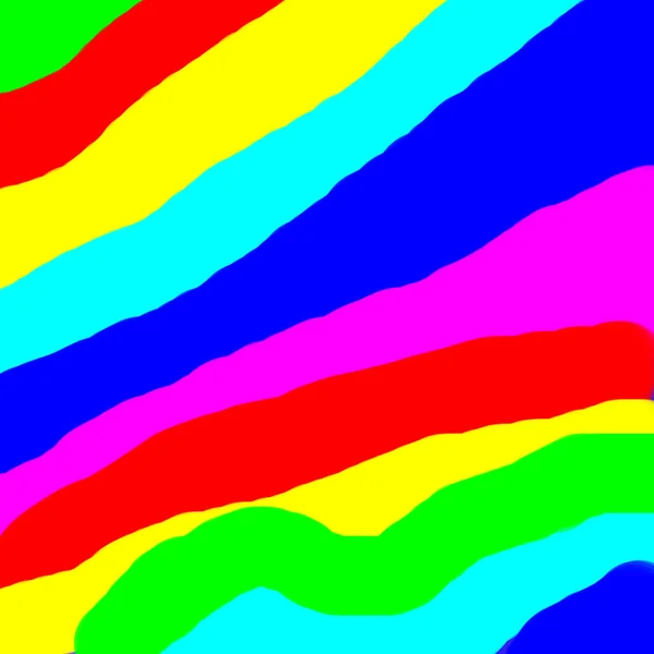 Modern Art Monochrome Rainbow Colors — Stock Photo, Image