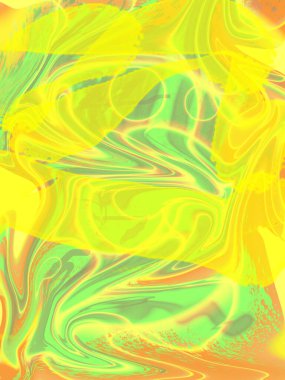 Farklı tasarım ve renklerde soyut modern sanat 