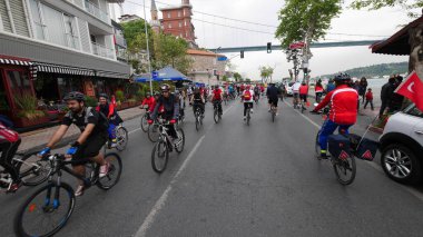 İstanbul 'daki bisiklet yarışı