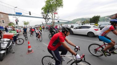 İstanbul 'daki bisiklet yarışı