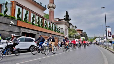 İstanbul 'daki bisiklet yarışı 