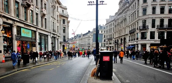 Stadens Panoramautsikt Över London Och Arkitektoniska Detaljer — Stockfoto