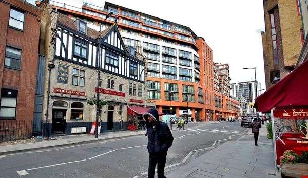 Stadens Panoramautsikt Över London Och Arkitektoniska Detaljer — Stockfoto