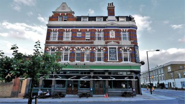 Londra şehri panoramik manzara ve mimari ayrıntılar 