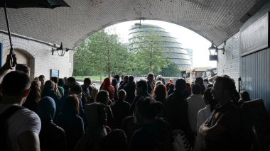 Londra şehri panoramik manzara ve mimari ayrıntılar 