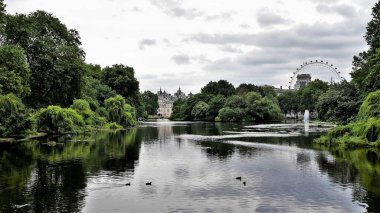 Londra şehir görüşleri mimari perspektifle 