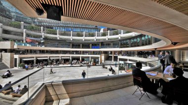 Londra şehir görüşleri mimari perspektifle 