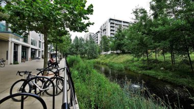 Londra şehir görüşleri mimari perspektifle 