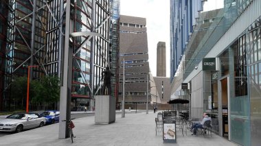 Londra panoramik şehir görüntüsü detaylarla 