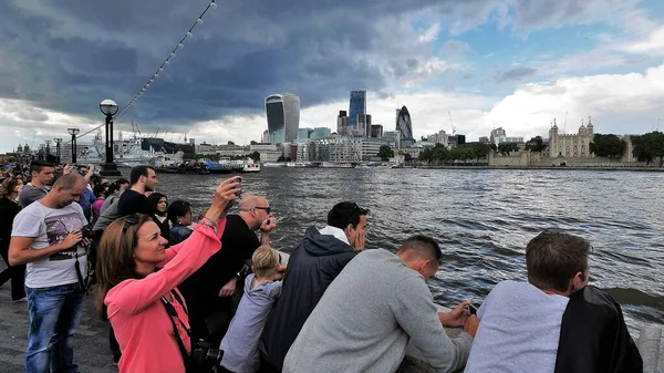 London City Panoramic Views Architectural Details — Stock Photo, Image