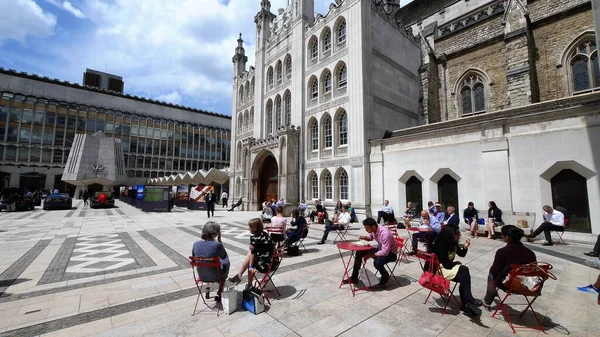 Londen Uitzicht Stad Met Architectonisch Perspectief — Stockfoto