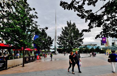 Londra şehir görüşleri mimari perspektifle 