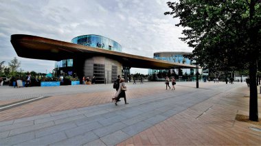 Londra şehir manzarası, manzara ve mimari ayrıntılar 