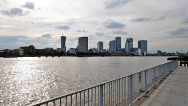 Londra şehir manzarası, panoramik şehir manzarası 
