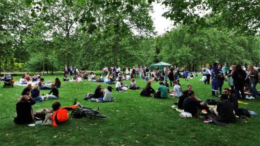 Londra şehir manzarası mimari geçmişe sahip 