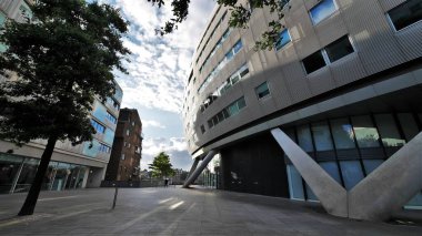 şehir görüşleri mimari perspektifle 