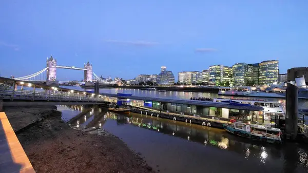 Vistas Cidade Londres Com Perspectiva Arquitetônica — Fotografia de Stock