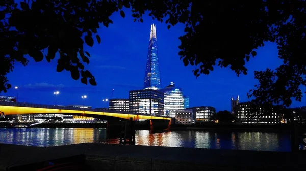 Londres Vue Sur Ville Avec Perspective Architecturale — Photo