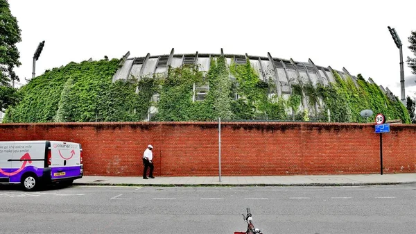 London Stadsutsikt Med Landmärken Parker Med Arkitektoniska Perspektiv — Stockfoto