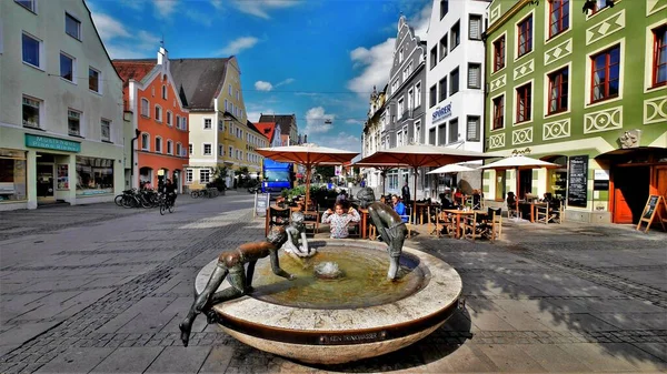 Bonn Gerany Stadtblick Und Flussblick — Stockfoto