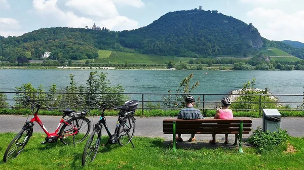 Bonn Germany Panoramic City Views River Views — 图库照片