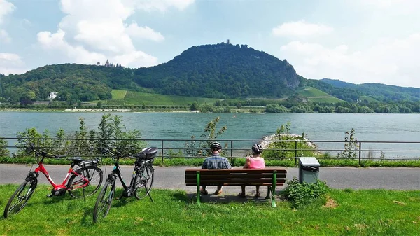 Bonn Germany Panoramic City Views River Views — 图库照片