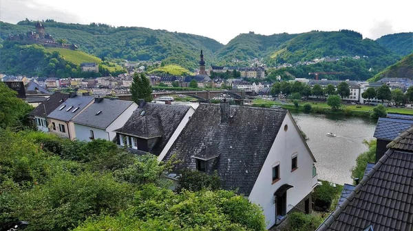 Bonn Duitsland Panoramisch Uitzicht Stad Rivier — Stockfoto