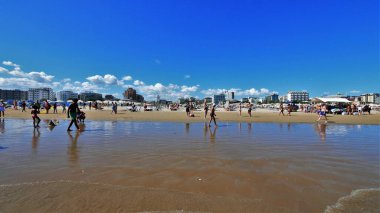 İtalya 'dan feribot manzarası, Rimini ve Como gölü manzarası 