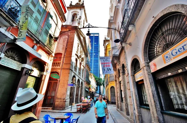 Rio Janeiro Ciudad Vistas Mar Calles Personas —  Fotos de Stock