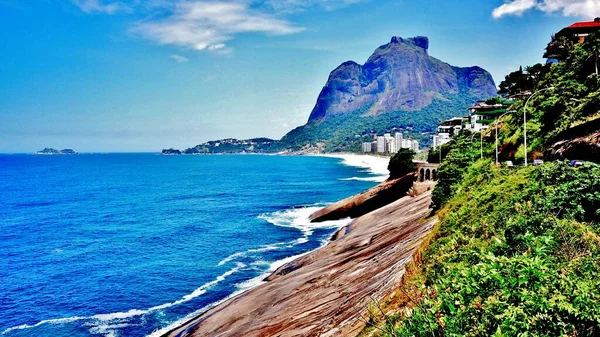 Brazil Rio Janeiro Paraty Landscapes City Views Panoramic Views Boats — Stock Photo, Image