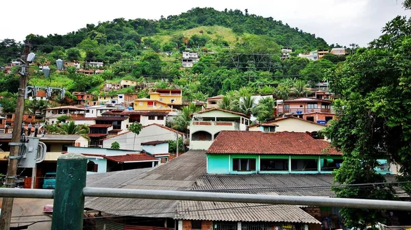 Brazil Rio Janeiro Paraty Landscapes City Views Panoramic Views Boats — Φωτογραφία Αρχείου