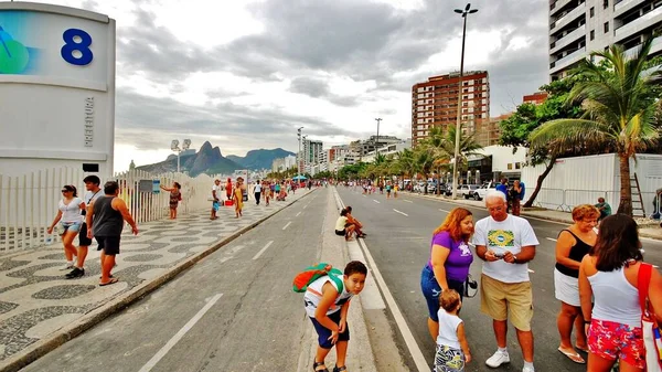 Widok Miasto Morze Rio Janeiro — Zdjęcie stockowe