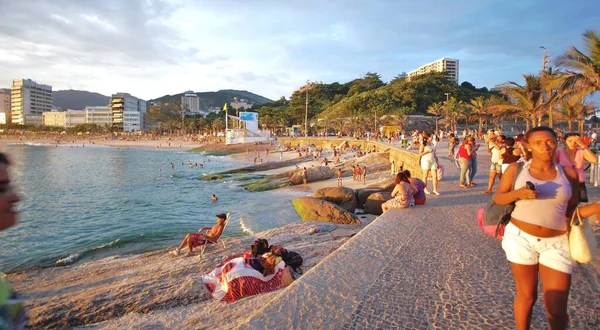 Widok Miasto Morze Rio Janeiro — Zdjęcie stockowe