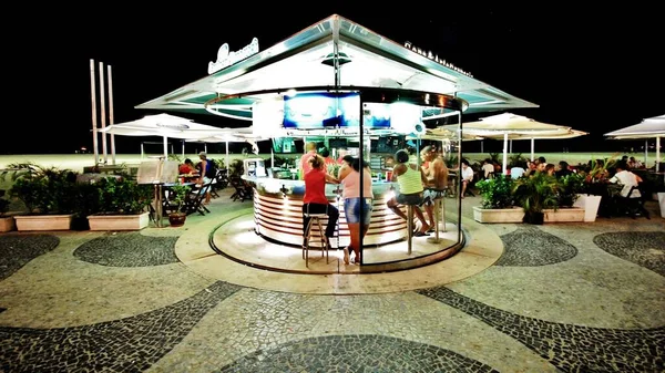 Rio de Janeiro 'dan şehir ve deniz manzarası 