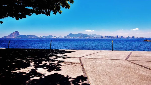 Ciudad Vistas Mar Río Janeiro — Foto de Stock