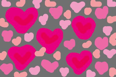 Farklı renklerde soyut modern retro tasarımlar. 